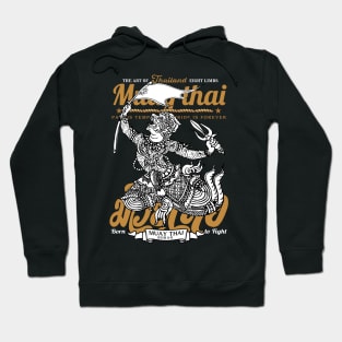 Muay Thai Boran Sak Yant Hanuman Hoodie